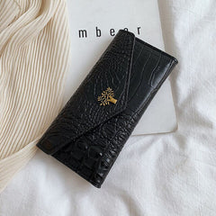 Crocodile Pattern Clutch in 5 Colors