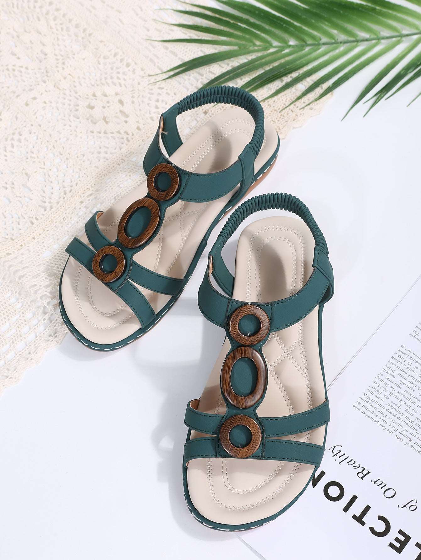 Bohemian Sandals with Ankle Strap