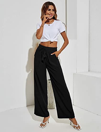 Weite Hose mit Seitentaschen in 5 Farben S-4XL