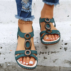 Bohemian Sandals with Ankle Strap
