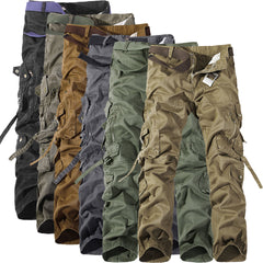 Men's Multi-Pocket Cargo Pants in 6 Colors