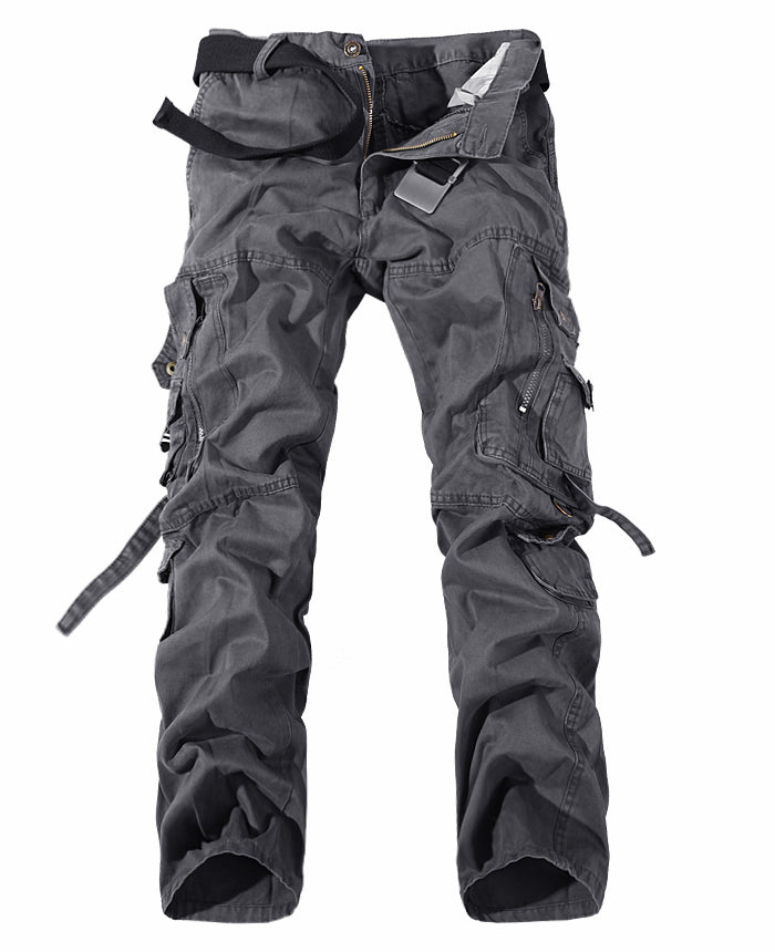Men's Multi-Pocket Cargo Pants in 6 Colors