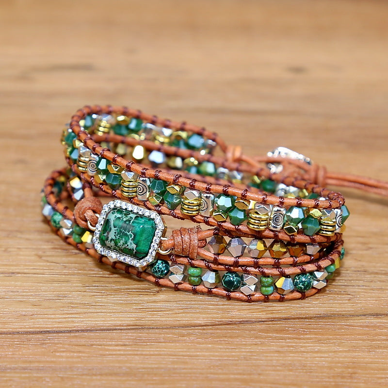 Multi-Layer Woven Bohemian Bracelet in 2 Colors