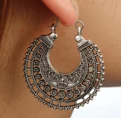Boucles d'oreilles ethniques bohèmes en 6 styles
