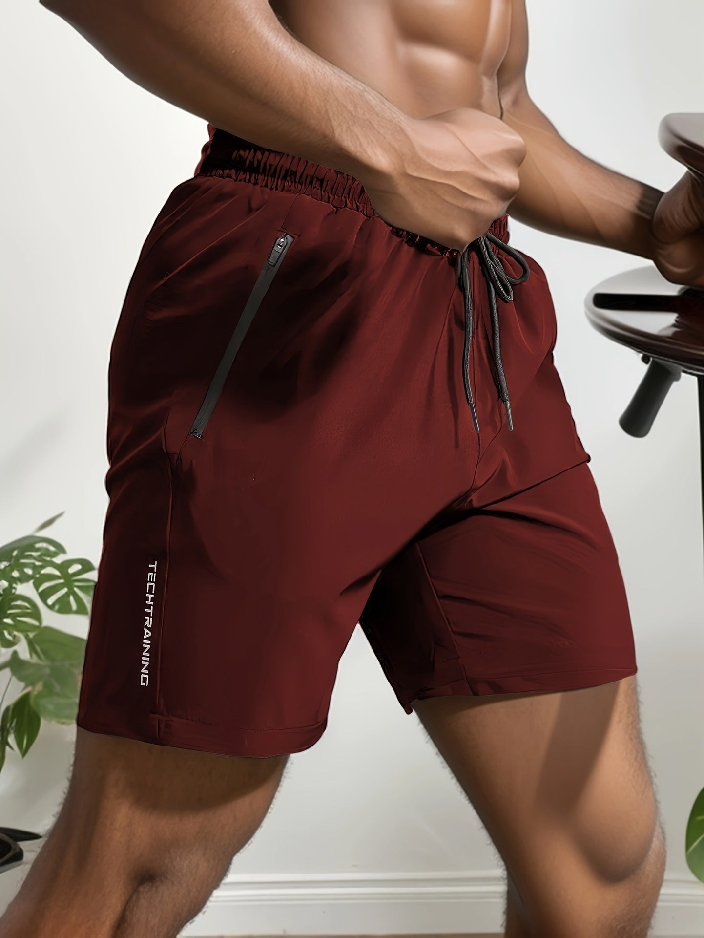 Quick Dry Men's Workout Shorts with Pockets
