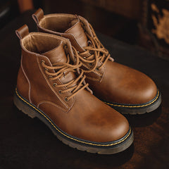 Men's Leather Doc Marten Boots