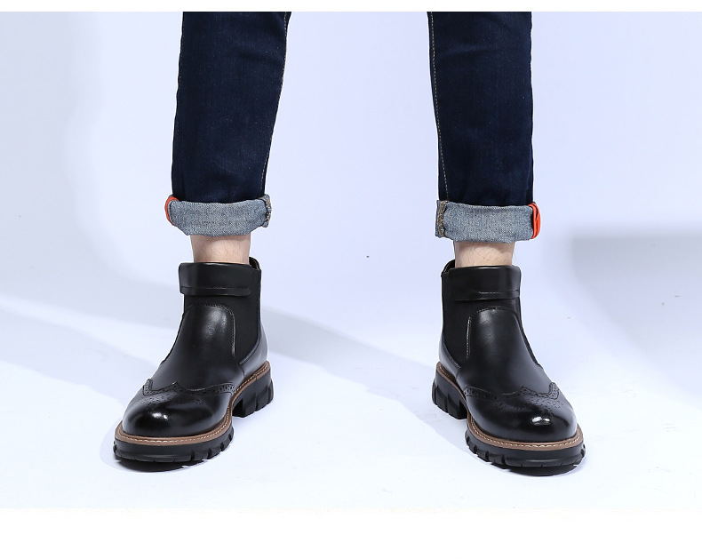 Men's Leather Retro Martin Boots in 2 Colors