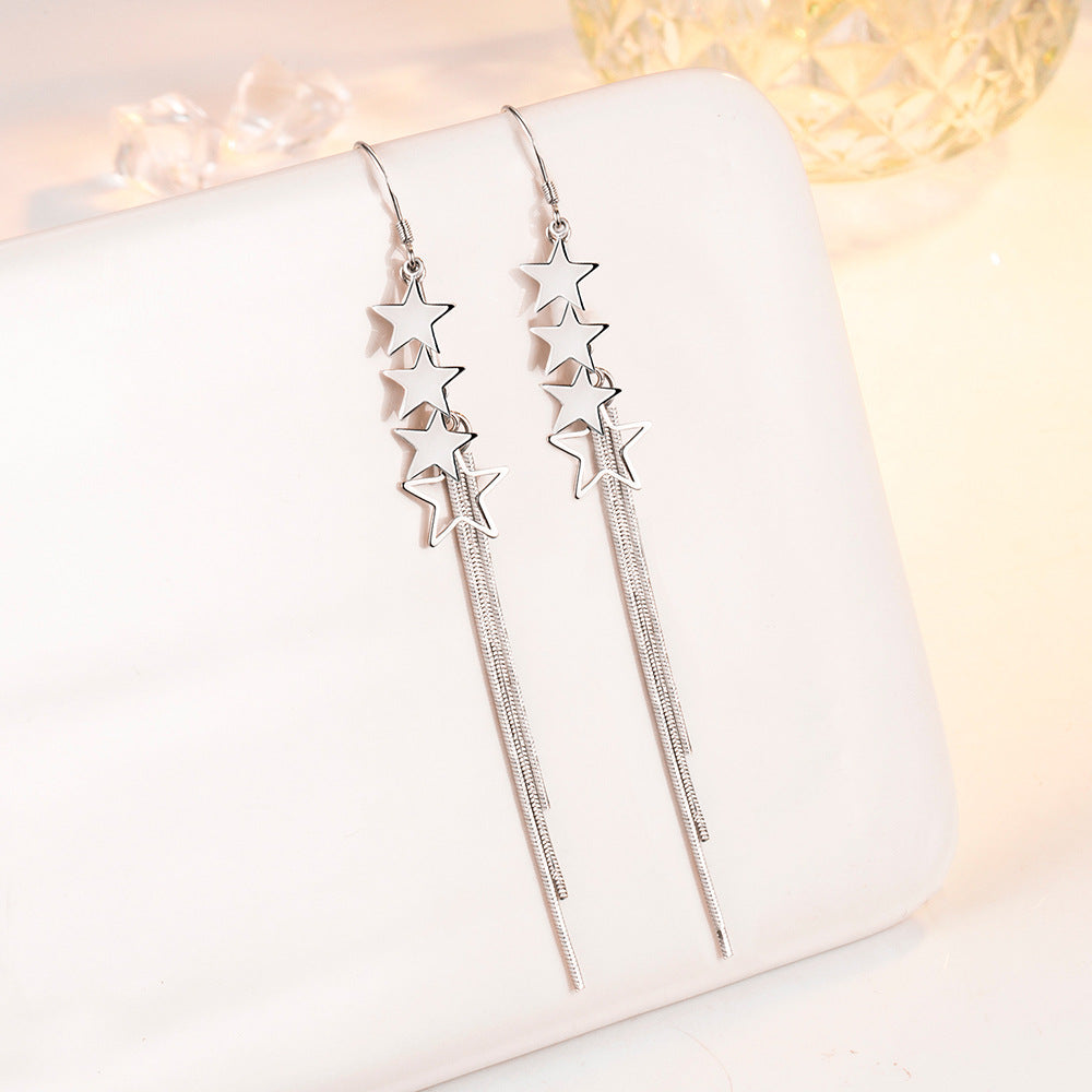 Star Tassel Earrings