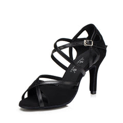 High Heel Leather Dancing Shoes in 2 Colors