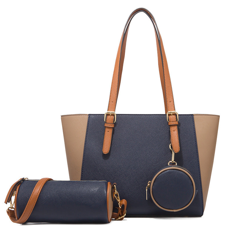 Ensemble de trois sacs à bandoulière colorblock
