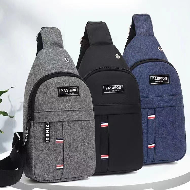 Men's Oxford Shoulder Messenger Bag in 3 Colors