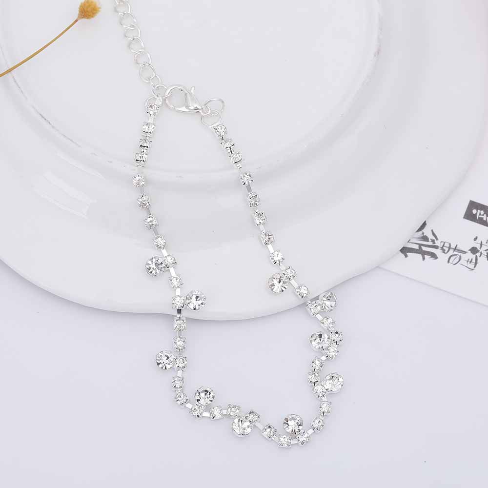 Diamond Water Drop Anklet