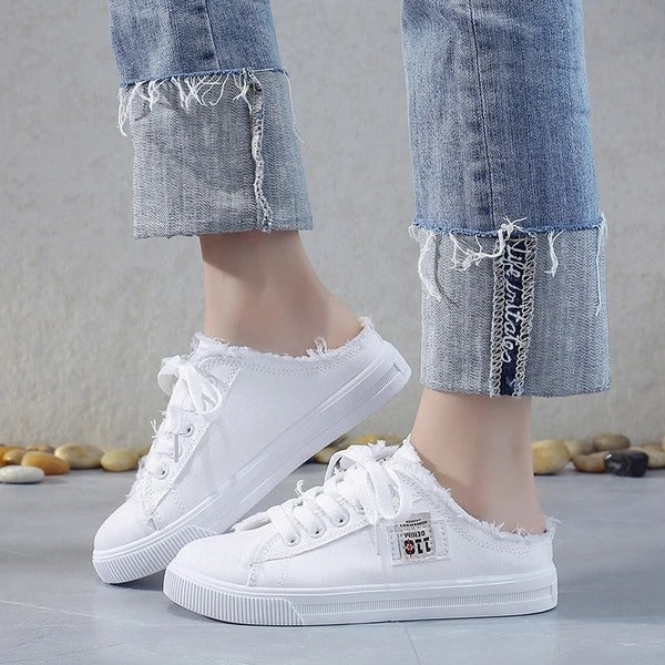 Slide Canvas Sneakers in 3 Farben
