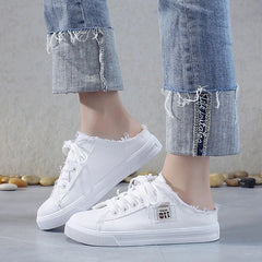 Slide Canvas Sneakers in 3 Farben