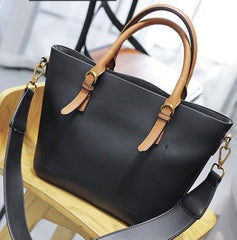 Zippered Messenger Shoulder Bag in 5 Colors