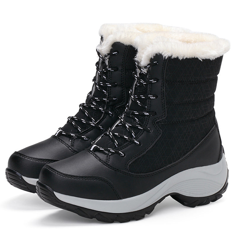 Plush Ankle Snow Boots in 4 Colors