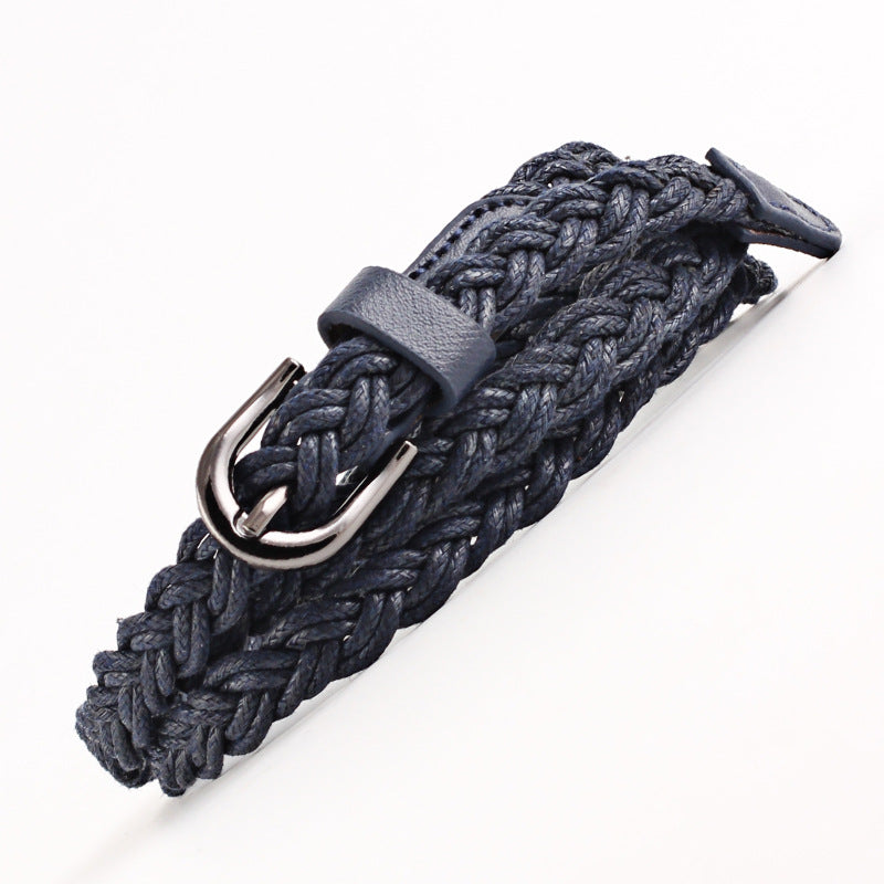 Ceinture tissée en 8 couleurs
