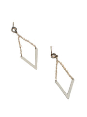 Boucles d'oreilles longues et élégantes en 4 couleurs