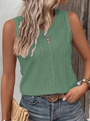 V-Neck Tank Top in 7 Colors S-3XL