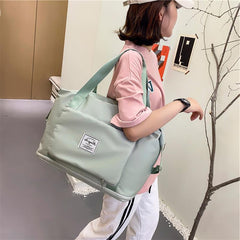 Large Capacity Waterproof Foldable Travel Bag in 8 Colors