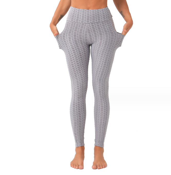 High Stretch Hip-Lifting Slim Fit Leggings with Pocket in 8 Colors S-XL
