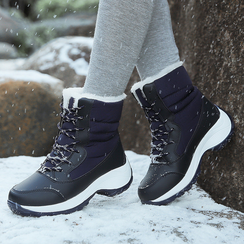 Plush Ankle Snow Boots in 4 Colors