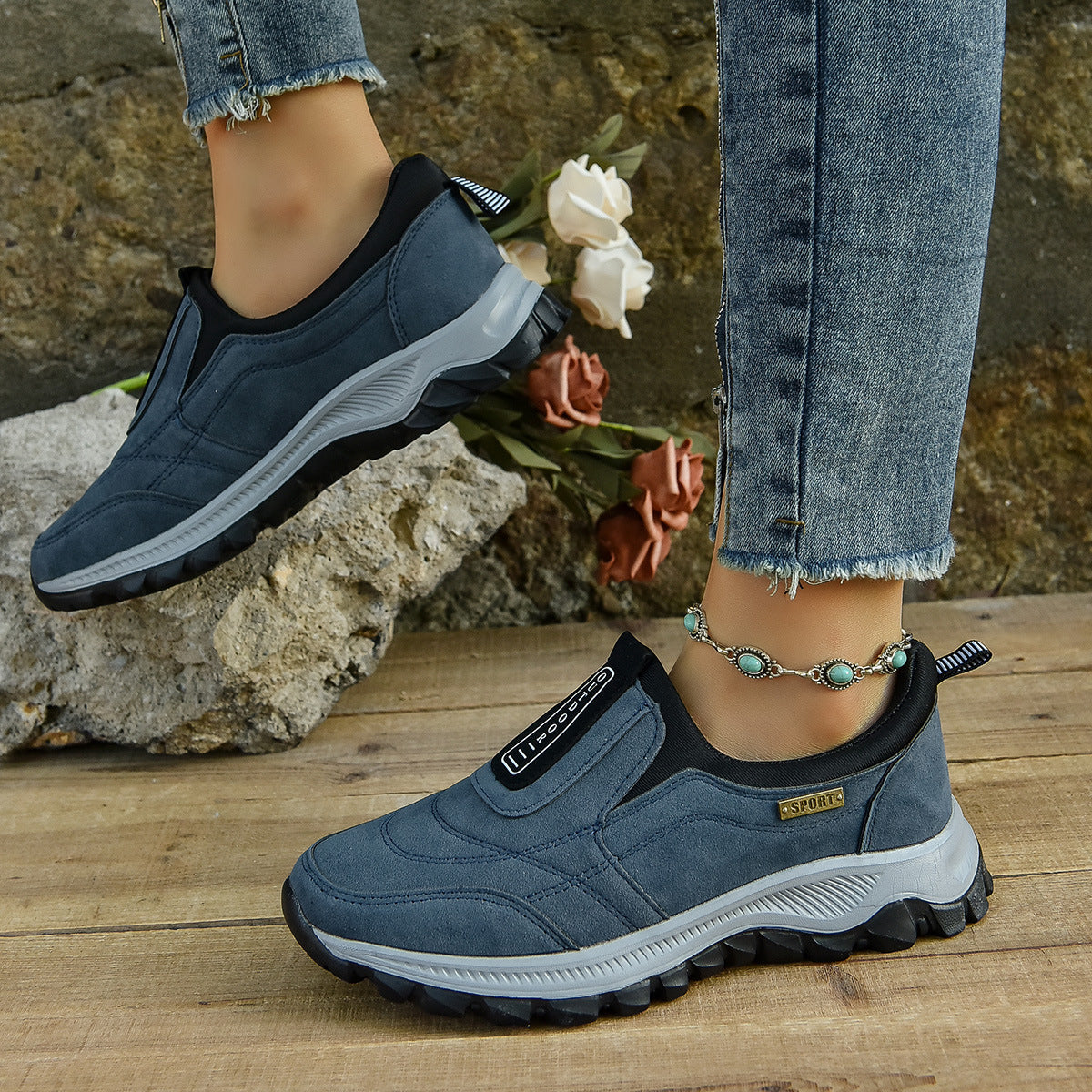 Slip-On-Laufschuhe
