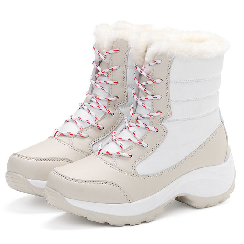 Plush Ankle Snow Boots in 4 Colors