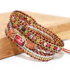 Multi-Layer Woven Bohemian Bracelet in 2 Colors