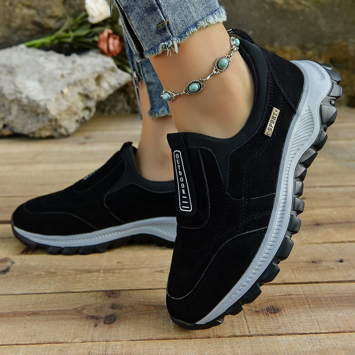 Slip-On-Laufschuhe