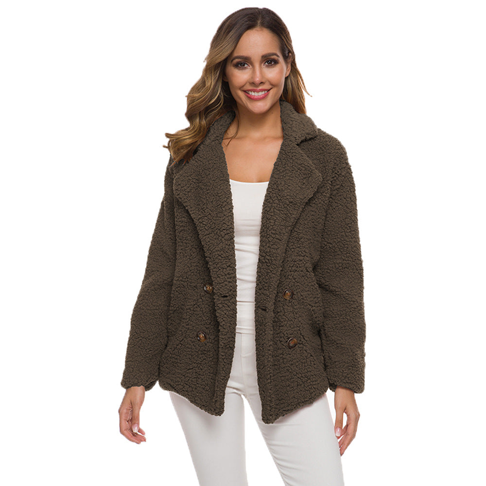 Fleece Sweater Jacket in 12 Colors S-5XL
