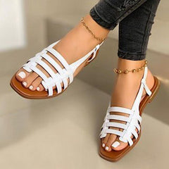 Flat Woven Sandals in 3 Colors