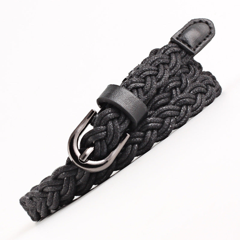 Ceinture tissée en 8 couleurs