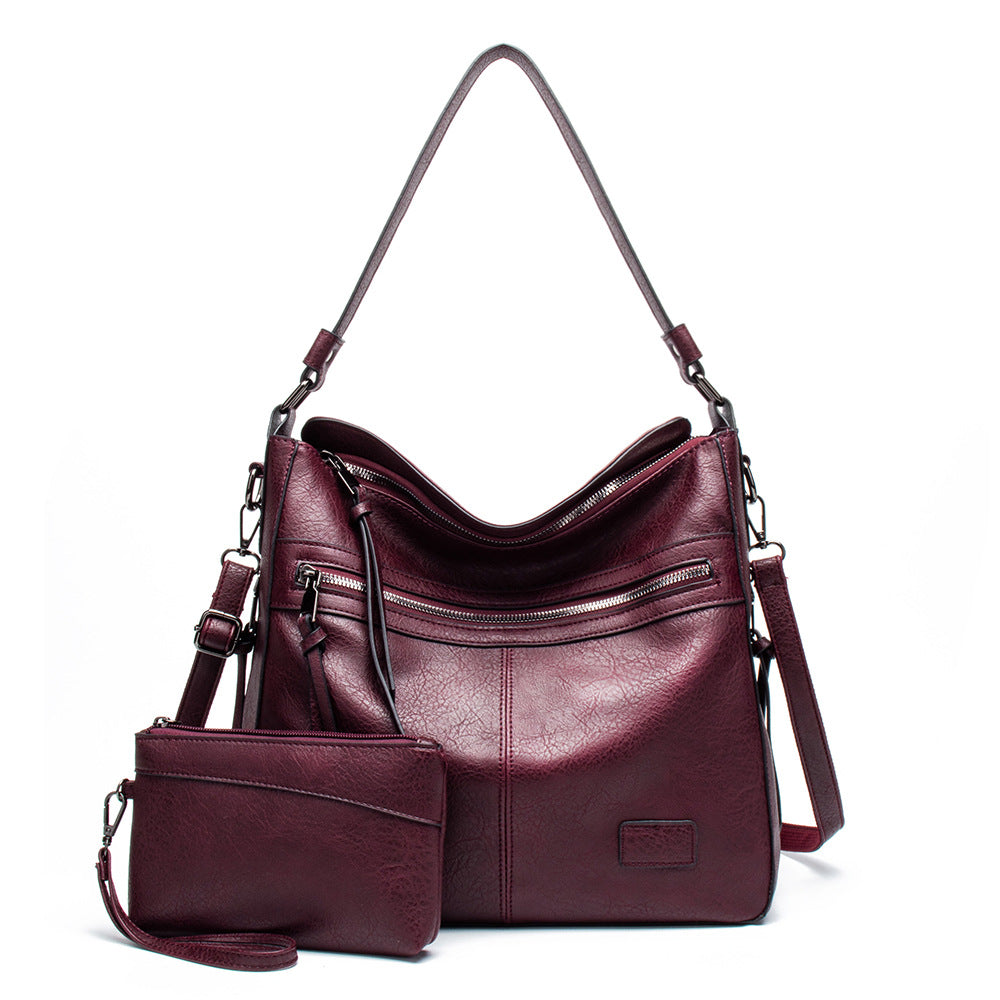 Shoulder Bag with Matching Wristlet