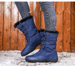 Plush Mid-Calf Snow Boots in 5 Colors