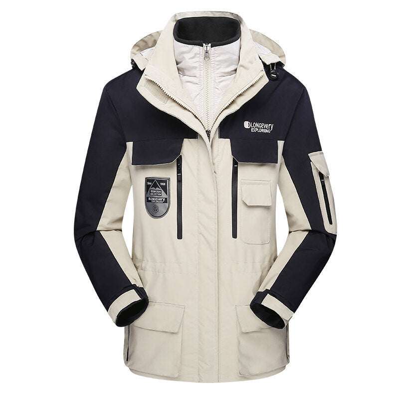 Herren- und Drei-in-Eins-Winterjacke