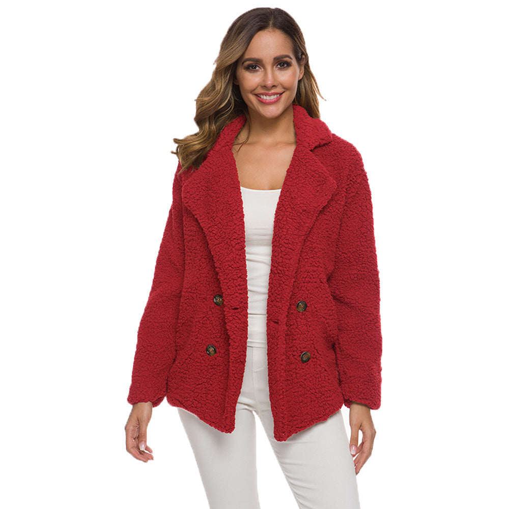 Fleece Sweater Jacket in 12 Colors S-5XL
