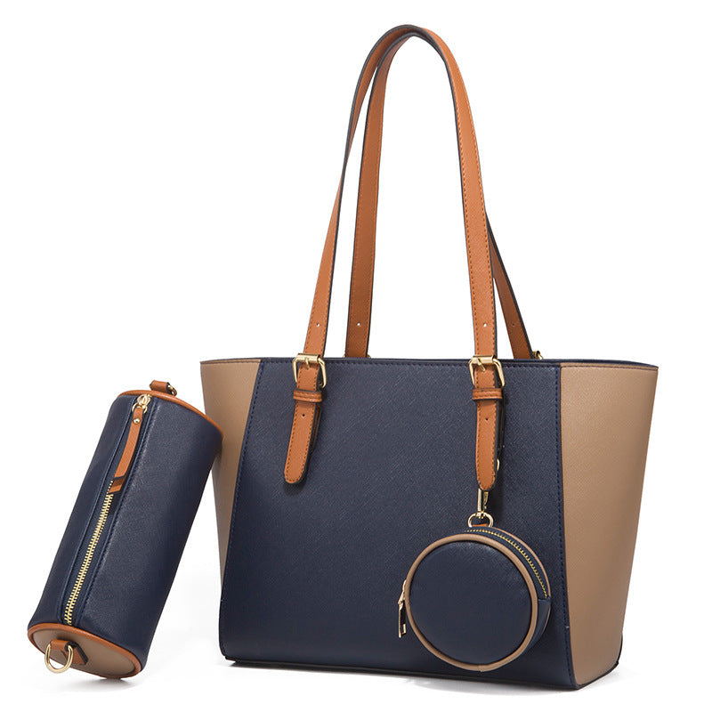 Ensemble de trois sacs à bandoulière colorblock