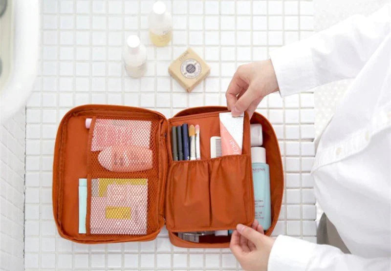 Multifunction Travel Cosmetic Bag in 28 Patterns and Colors