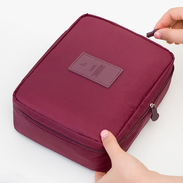 Multifunction Travel Cosmetic Bag in 28 Patterns and Colors