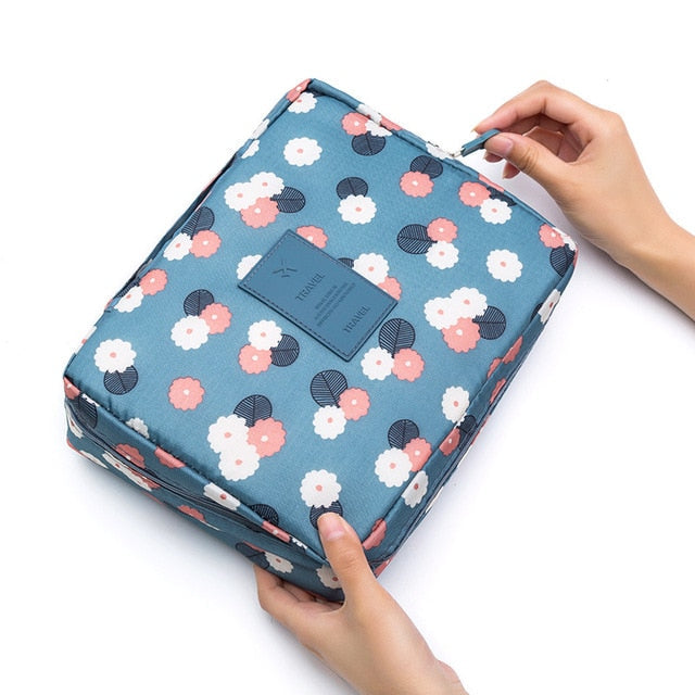Multifunction Travel Cosmetic Bag in 28 Patterns and Colors