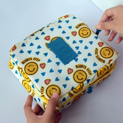 Multifunction Travel Cosmetic Bag in 28 Patterns and Colors