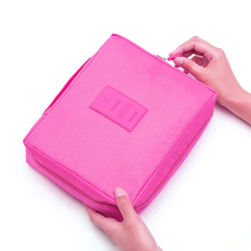 Multifunction Travel Cosmetic Bag in 28 Patterns and Colors