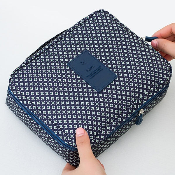 Multifunction Travel Cosmetic Bag in 28 Patterns and Colors