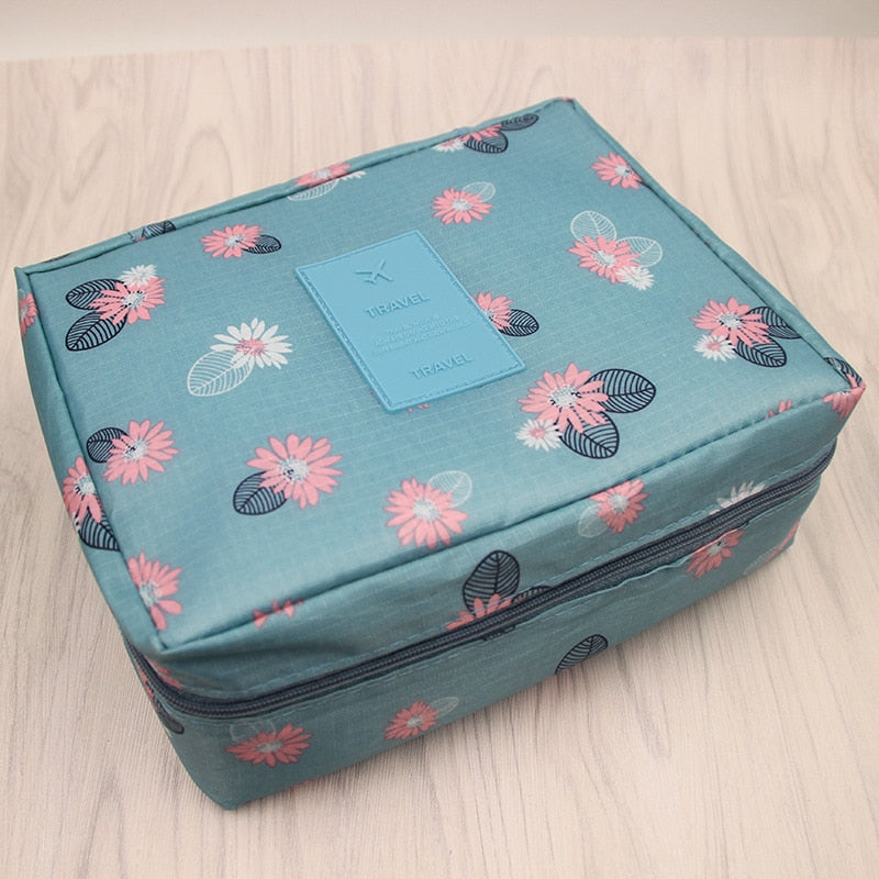 Multifunction Travel Cosmetic Bag in 28 Patterns and Colors