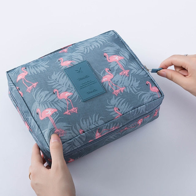 Multifunction Travel Cosmetic Bag in 28 Patterns and Colors