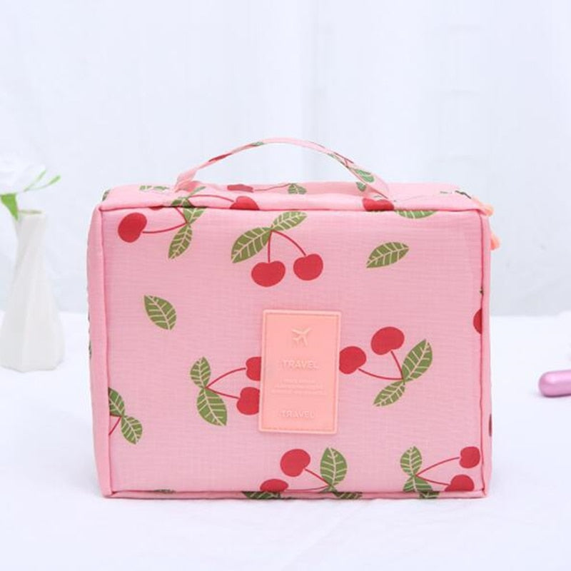 Multifunction Travel Cosmetic Bag in 28 Patterns and Colors