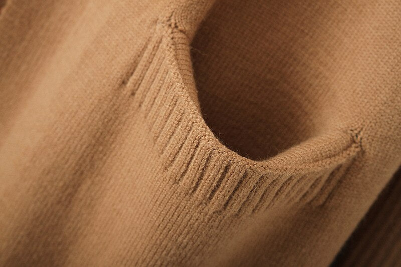 Long Sleeve Knit Cardigan with Pockets