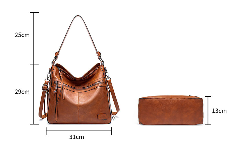 Shoulder Bag with Matching Wristlet