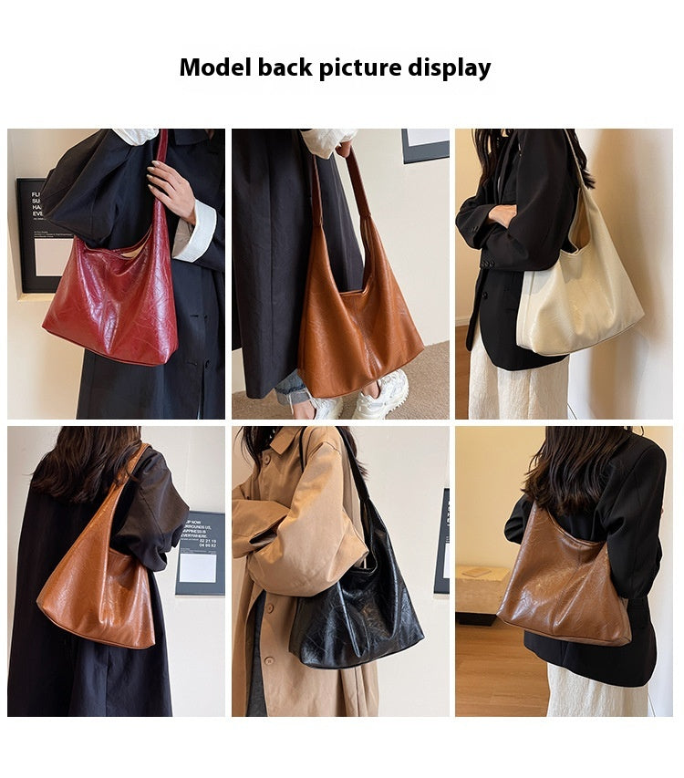 Large Capacity Shoulder Bag Two-Piece Set